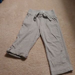 Old Navy Gray boys cotton pants with drawstring